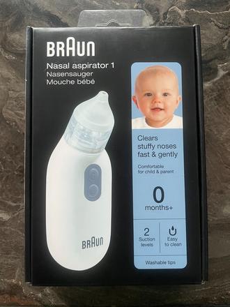 Odsávačka hlienov elektrická braun, braun