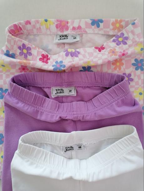 3x bavlnene cyklisticke šortky, kiki&koko,98