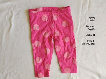 Leginky 0-3 mes., pepco,62