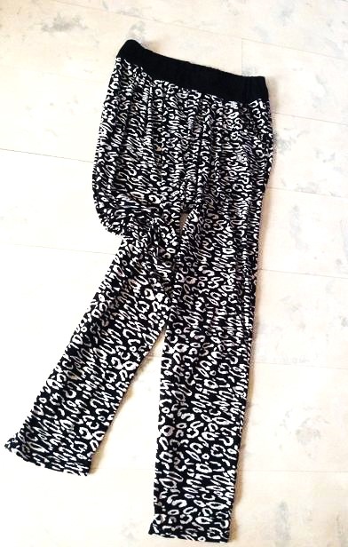 Letné tenučké nohavice, l