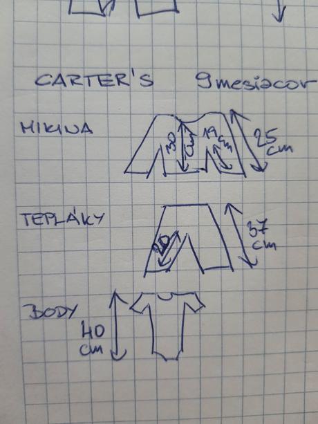 Tepláková 3 dielna súprava, carter's,74