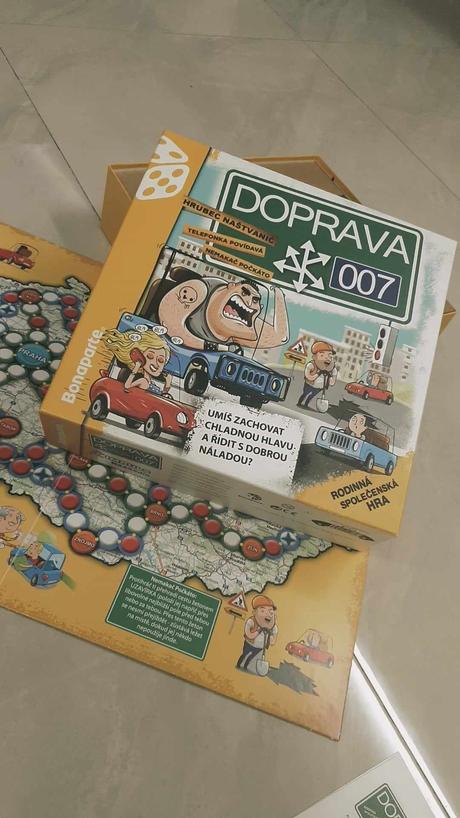 Rodinná společenská hra doprava, 