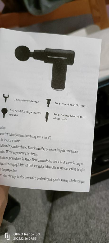 Masážny prístroj, 