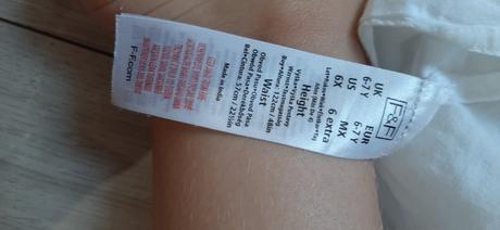 Biela sukna, f&f,122