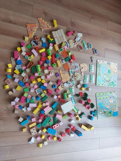 Drevená stavebnica,