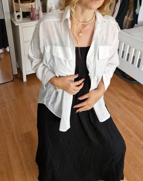 Maxi šaty de la rosa tulum, m