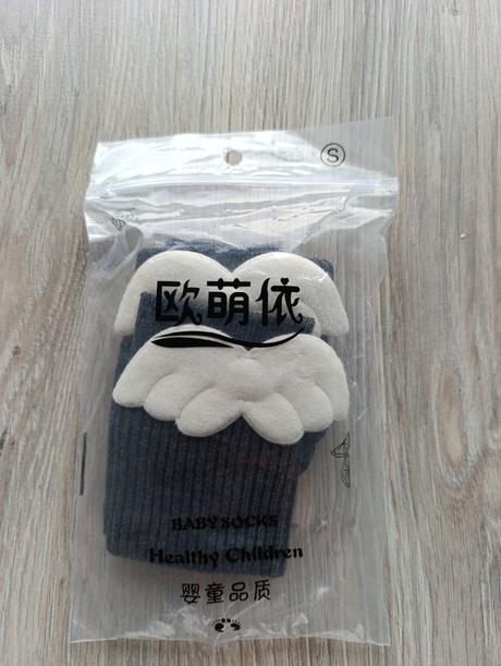 Dievčenské podkolienky s krídlami - 2 veľkosti, 