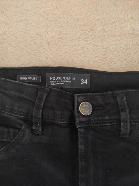 Cierne rifle extra vysoky pas, house,34