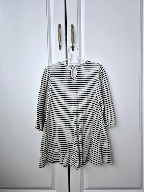 Dievčenské saty na chladnejšie počasie, h&m,98