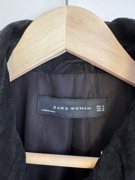 Zara bunda brusena koža, zara,s