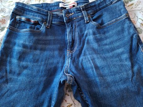 Elastické rifle, tommy hilfiger,170