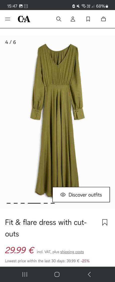 Maxi šaty vel.36, c&a,s