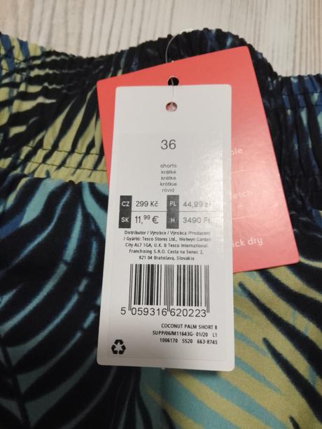 Športové dámske šortky, f&f,36