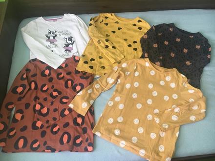 Dievčenské tričká, f&f,122