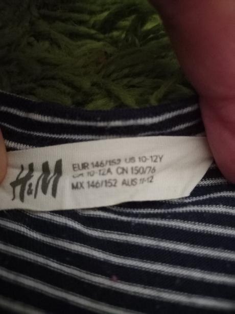 Dievčenské tricko, h&m,146