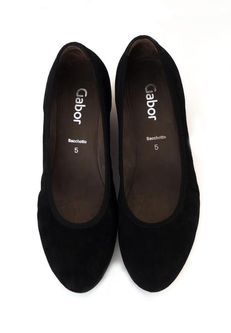 Gabor kožené lodičky na nízkej platforme, gabor,38