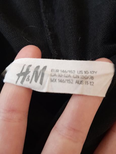 Predám tričko s dlhým rukávom, h&m,152