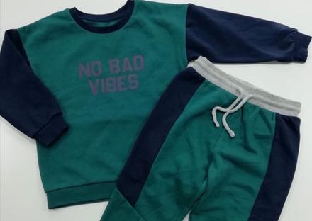 Mikina no bad vibes, matalan,104