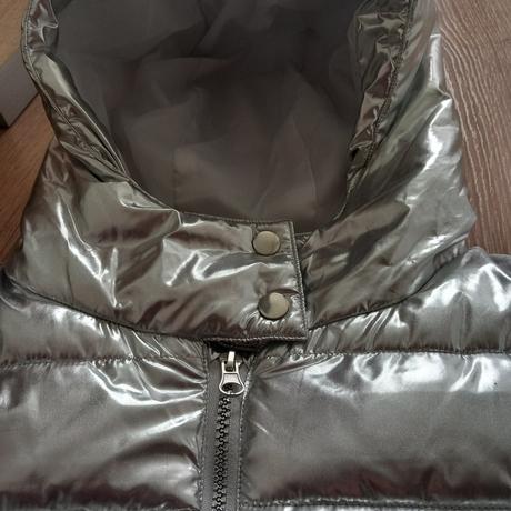 Dievčenská strieborná bunda 164, 164