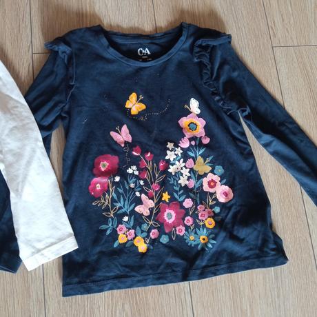 Tričká 4-5 rokov, c&a,110