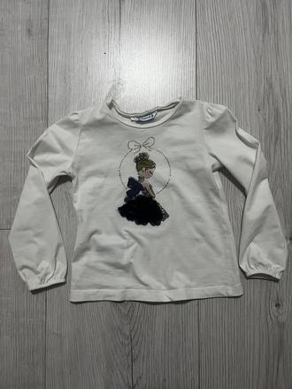 Elegantný biely top, mayoral,104