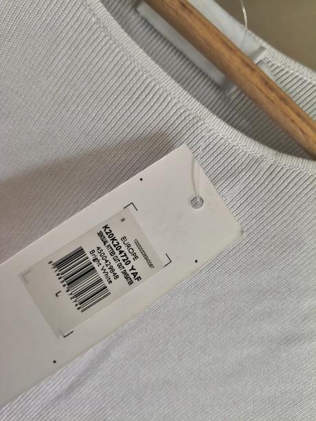 Calvin klein nový top s odhaleným chrbtom m-l, calvin klein,l / m