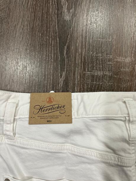 Herrlicher nova biela riflova sukna m, l