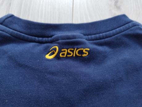 Chlapčenské hrubšie tričko/ mikina, asics,xs
