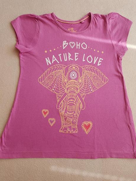 Tričko s krátkym rukávom č.110/116, lupilu,110