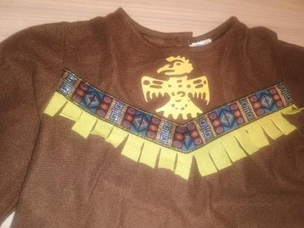 Indiánske oblečenie h&m 116-122 karneval, 