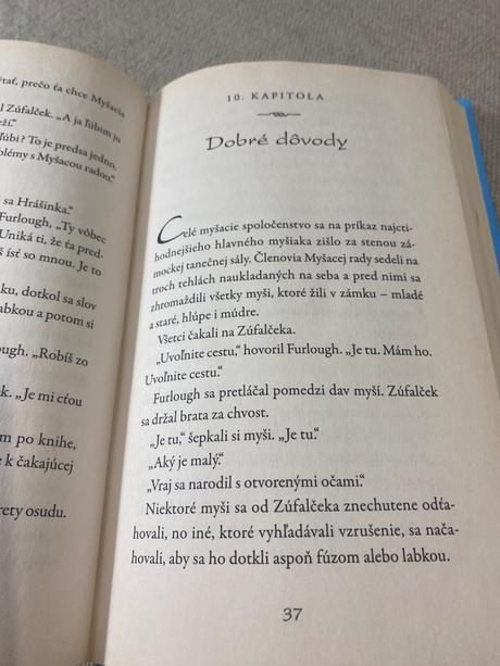 Príbeh o zúfalčekovi malý hrdina s veľkým srdcom,