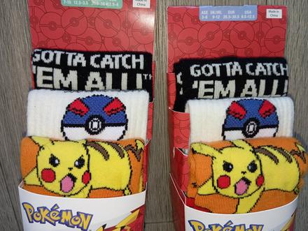 Pokemon ponožky pre deti, primark,26 - 36