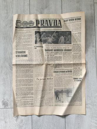 Noviny pravda 258, 1.11. 1974, 