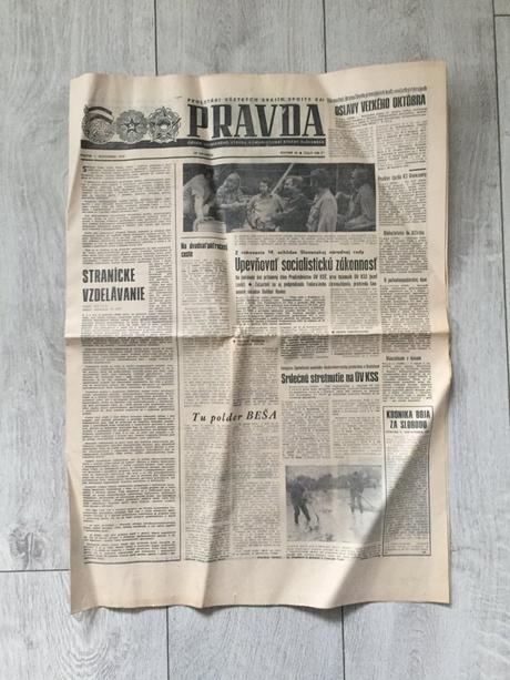 Noviny pravda 258, 1.11. 1974, 