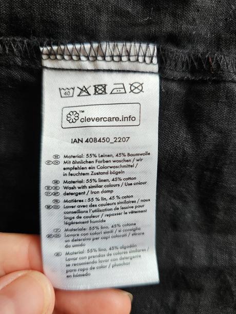 Ľanová košeľa veľkosť 44, 44