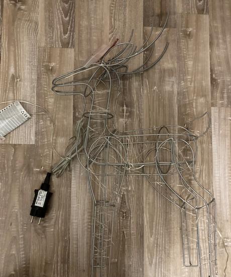 Led svietiaci vianočný sob, 