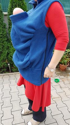 Nosicska modra vesta peekaru velkost l, l