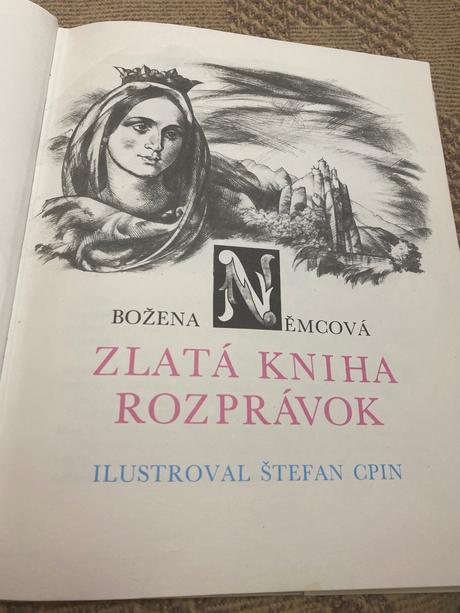 Božena němcová krásna zlatá kniha rozprávok, 