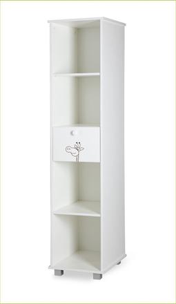 Regál safari biela, 