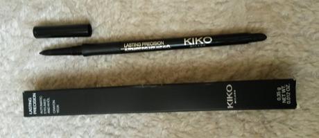 Kiko čierna kajalová ceruzka na oči, 