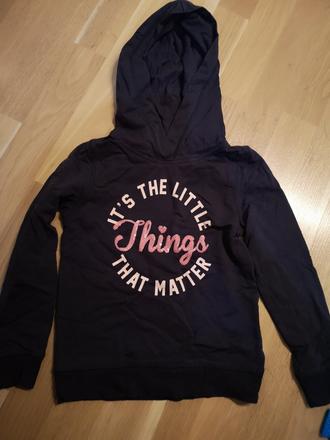 Mikina s kapucnou hm, h&m,110