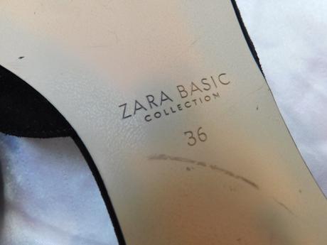 Zara basic trendy elegantne lodičky/balerinky, zara,36