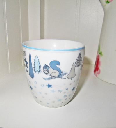 Green gate - vianočný hrnček zvieratká, 