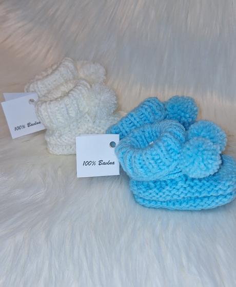 Detské chlapčenské topánočky botičky handmade, 17