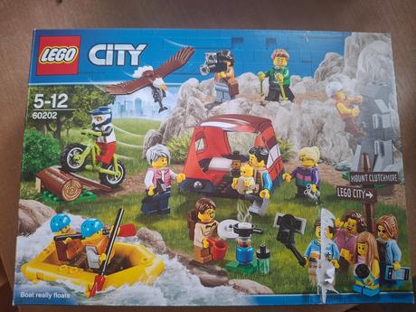 Lego 60202 13+1 figúrka stan orol čln,