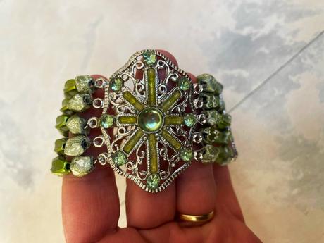 Luxusný masívny náramok, 