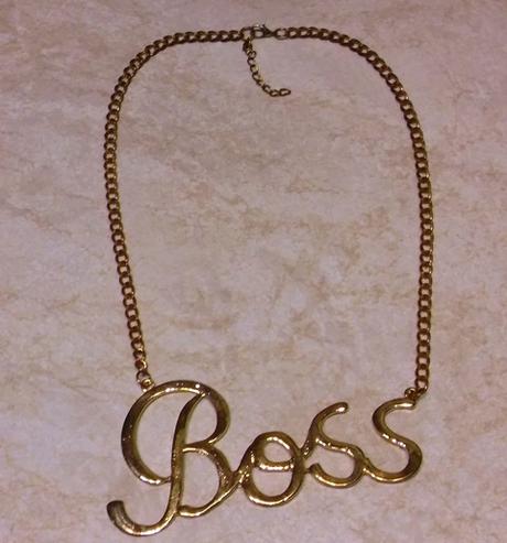 Náhrdelník boss, 