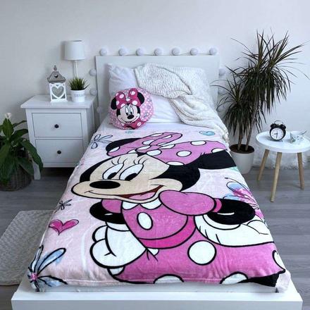 Deka mikroflanel minnie flowers 02 100/150,