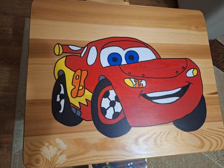 Detsky stol a stolicky mc gueen., 