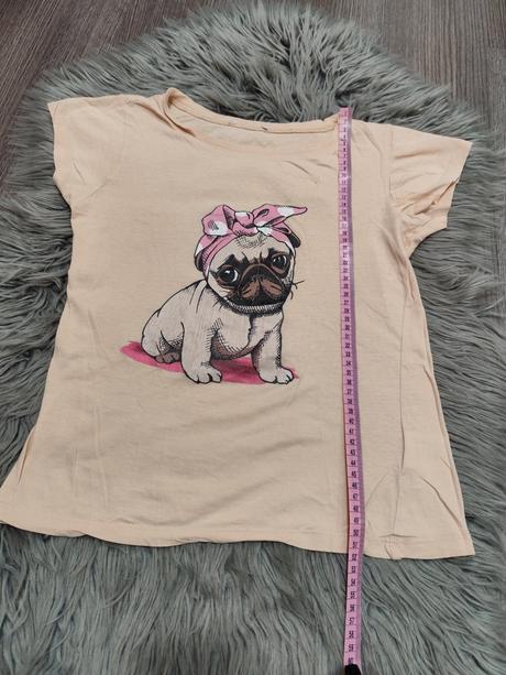 Tričko mopsík veľ. xs, xs